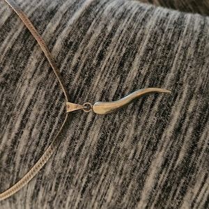 Silver 925 herringbone necklace